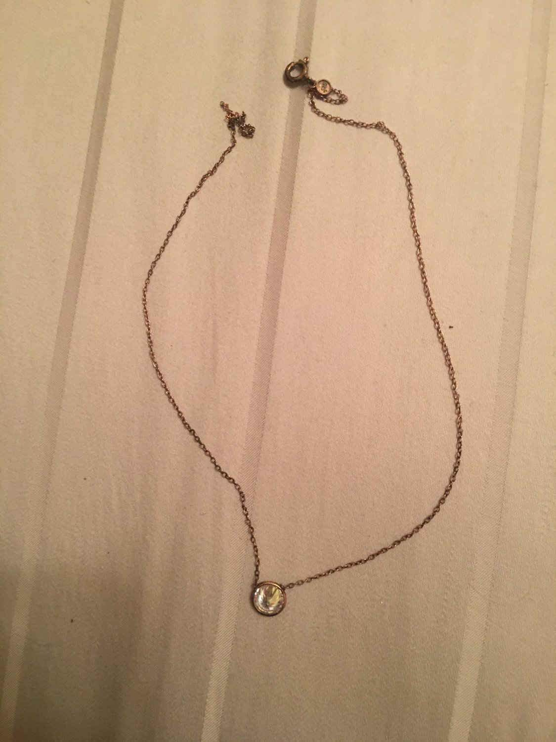 Rhinestone necklace