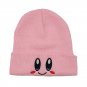 Kirby Beanies Hat Lovely face Embroidery Winter Knitted Hat Bonnet Cap Skiing Warm