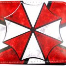 Resident Evil Umbrella Corporation Themed Logo PU Leather Wallet Bi-fold Wallet for Men
