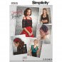 Simplicity 8365 Misses' Vintage-Inspired Cover-Ups, Fascinator, and Hat