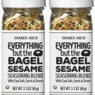 Trader Joe's Everything but The Bagel Sesame Seasoning Blend (Pack of 2)