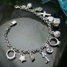 Silver Plated Women Charm pendant Beautiful Bracelet.