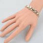 Women Exquisite Rhinestone Crystal Gold Bracelet Adjustable Bangle Cuff Jewelry