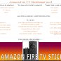Amazon Fire TV Stick 4k With Alexa voice remote control buttons.