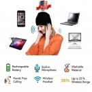 Unisex Knit Beanie Bluetooth Wireless Hat-Handsfree Headset/Headphones-New