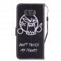 Angry Emoji Don&acirc;��t Touch My Phone Wallet Mobile Phone For Samsung