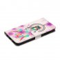 Owl Dreamcatcher Purple PU Leather Mobile Phone Flip Wallet Case