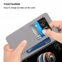 White Wolf PU Leather Flip Mobile Phone Wallet Case For Alcatel
