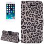 Leopard Animal Print PU Leather Flip Mobile Phone Wallet Case For iPhone