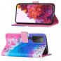 Planet Universe Flip PU Leather Mobile Phone Wallet Case For Samsung