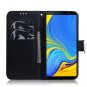 Night Owl Oil Painting Flip PU Leather Mobile Wallet Case For Huawei