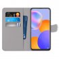Colourful Paw Print Flip PU Leather Wallet Phone Case For Motorola