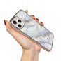 Cracked Marble Effect TPU Soft Mobile Phone Case For iPhone