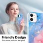 Marble Frosted Watercolour Soft TPU Mobile Phone Case For iPhone