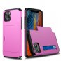 Shockproof Armour Card Slot Hard Phone Case For Samsung