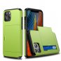 Shockproof Armour Card Slot Hard Phone Case For iPhone