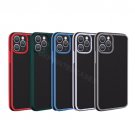 Shockproof Drop Resistant Contrast Twill Hard Mobile Phone Case For iPhone