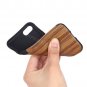 Wood Grain Effect Soft Mobile Phone Case For iPhone