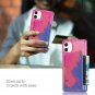 Paint Splash Shockproof Armour Card Slot Mobile Phone Case