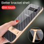 Carbon Fibre Striped Hard Phone Case For Samsung