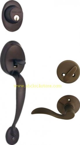 Bilock high security cylinder with handle set plymouth design 613