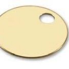 Solid Brass Tags 26006
