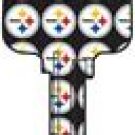NFL Team logo Pttsburgh Steelers house key KW1