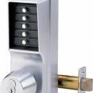 Kaba simplex 1000 series combination lock with Schlage key override brass finish