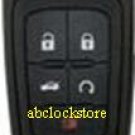 2010 Chevy 5 button remote key 5912545