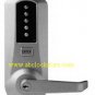 Simplex 5000 series push button lock with Schlage ic core key override SIM-5021S-605