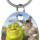 Shrek and Donkey key ring