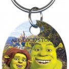Shrek and fiona key ring