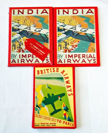 British Airways / Imperial Airways Notecards and Postcards set