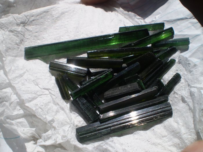 Green Tourmaline 39 grams