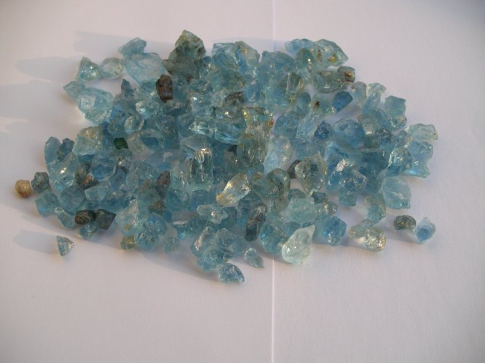 Blue Aquamarine 600 grams