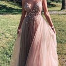 V-neck Long Prom Dress with Beading, Popular Eveing Dress ,Fashion Winter Formal Dress J1401