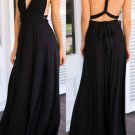 Black Halter Prom Dress Vneck Long Evening Dress Formal Gowns Cheap Q5297