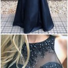 Hot Sale Beautiful Prom Dresses Ball Gown Prom Dresses Black Long Evening Dress G2965