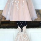 Custom Made Tulle Lace Long Prom Dress Evening Dress Party Dress Long Prom Dresses H2695