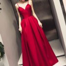 Beautiful Satin Prom Dresses  Straps Long Party Gowns Handmade Formal Gown 2021 Formal Dresses G2592