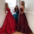 Beautiful V-neck Long Bridesmaid Dresses Prom Dress A-Line Evening Dress G5352