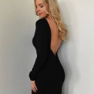 Charming Mermaid Prom Dresses Long Sleeve Evening Dress Cheap Prom Gowns S5950