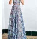 Chic Prom Dresses Spaghetti Straps Floor-length Lace Sexy Prom Dress Evening Dress