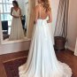 A-line Straps Long Prom Dress  Open Back Prom Dress Long Prom Dresses VR141