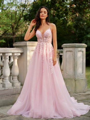 open lace back dress Once Upon A Princess Tower Dress