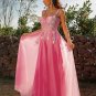 Tulle Applique Straps Sleeveless Floor-Length Dresses