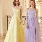 Charming A Line Spaghetti Straps Light Purple Long Prom Dress with Appliques