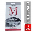 M~Textured Transparent Lubricated~3 pieces~Highest Resistance & Quality