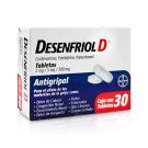 Desenfriol D~High Quality OTC Cold & Flu Adult Health Care~Box 30 Tablets Desenfriol D~High Quality OTC Cold & Flu Adult Health Care~Box 30 Tablets