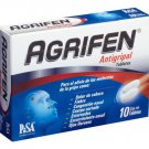 Agrifen~High Quality OTC Adult Relief of Fever & Strong Cold2 BOXES ~10 Tablet Box